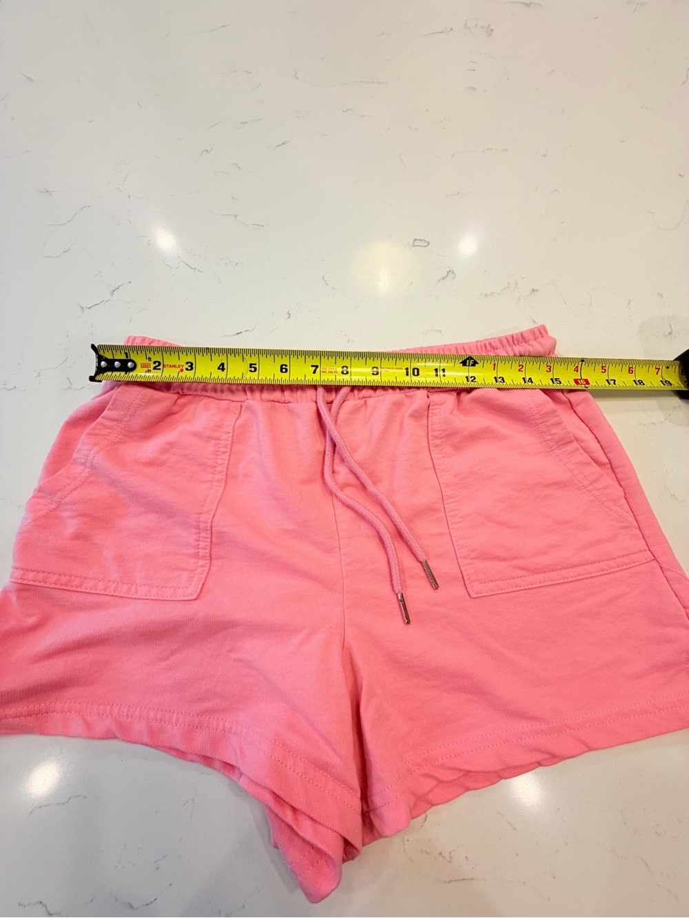 just be Pink Drawstring Athletic Shorts - Picture 6 of 7